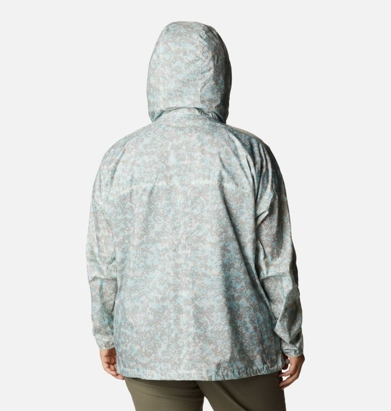 Columbia Alpine Chill Windbreaker Jakke Dame Grønn | Plus Size 51973L